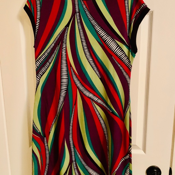 Unique Abstract Dress - Picture 3 of 3